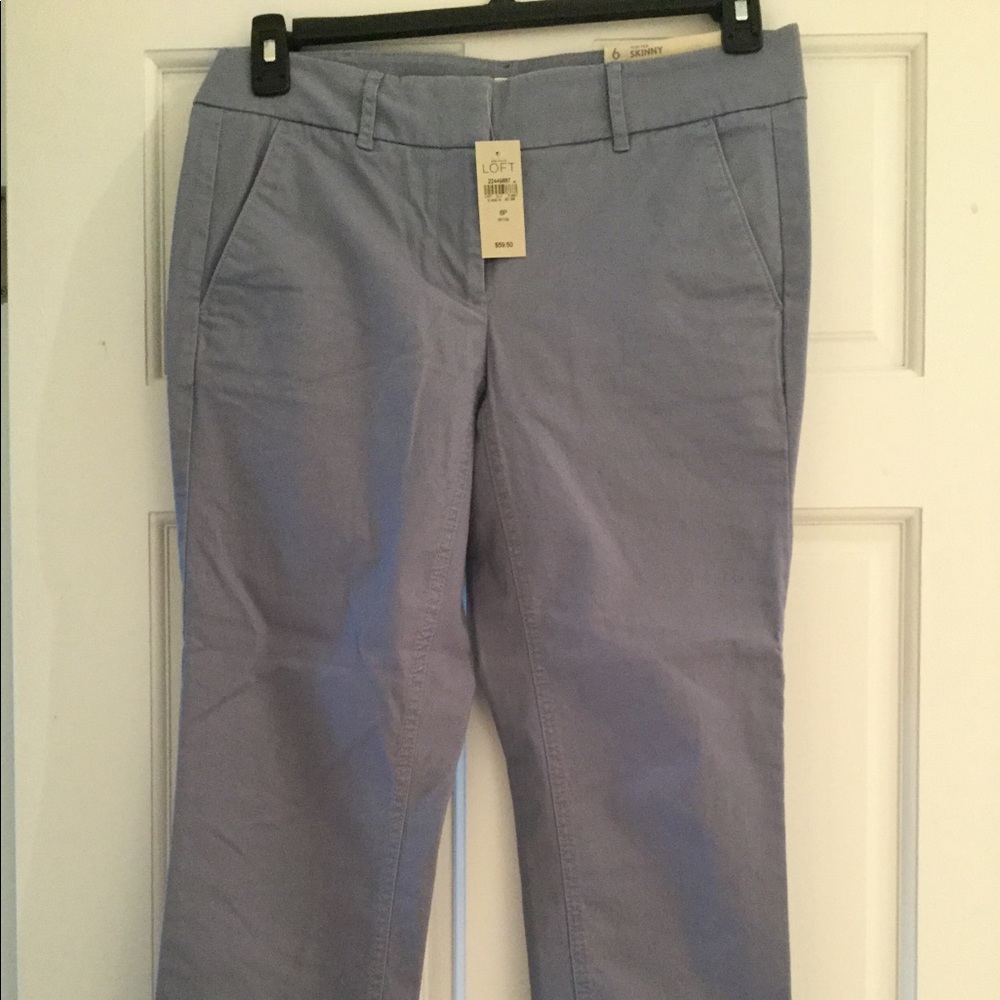 LOFT Petite Cropped Skinny Chinos in Marissa Fit